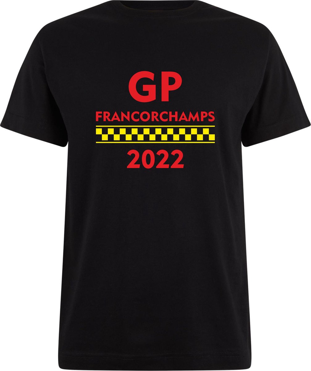 T-shirt kinderen GP Francorchamps 2022 | Max Verstappen / Red Bull Racing / Formule 1 fan | Grand Prix Circuit Spa-Francorchamps | kleding shirt | België | maat 140